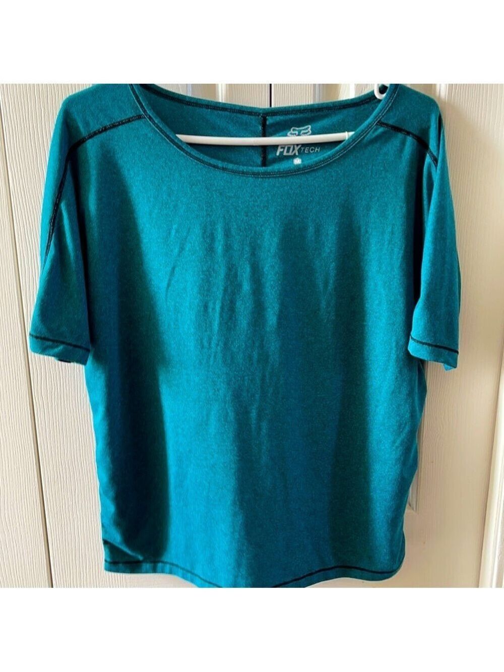 Green/blue Fox trudri t-shirt size M.